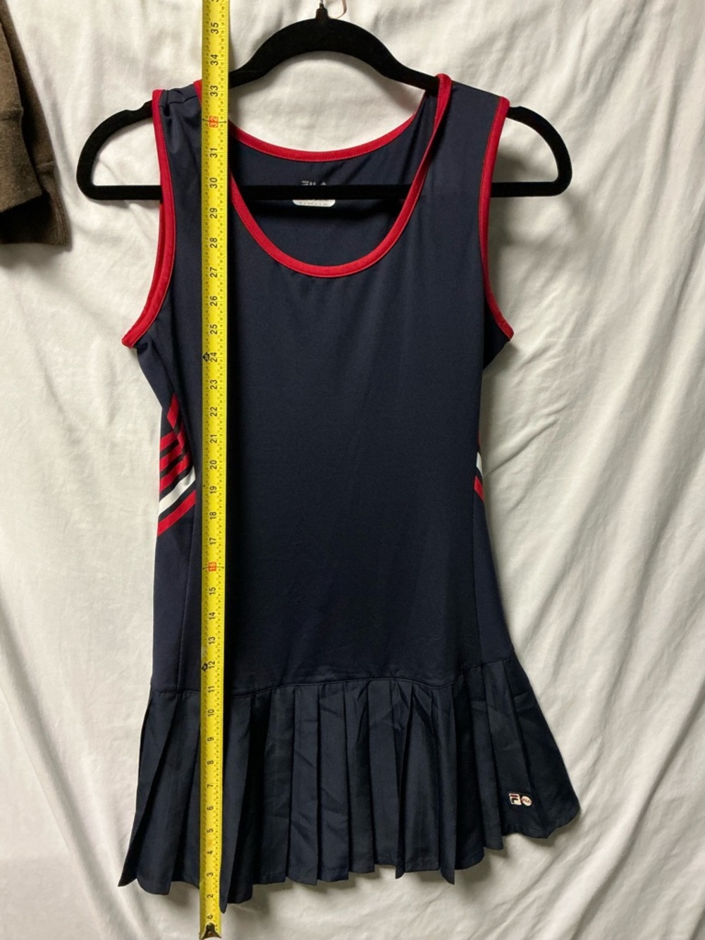 Fila Navy Athletic Dress with Red Trim